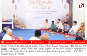 PT Timah Gelar Safari Ramadan di Belitung, Dicky: Momentum Pererat Silaturahmi