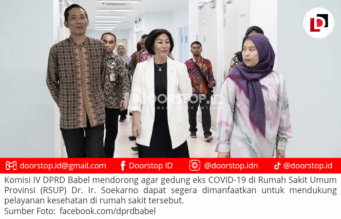 Komisi IV DPRD Babel Tinjau Gedung Eks COVID-19, Dorong Pemanfaatan untuk Layanan Kesehatan