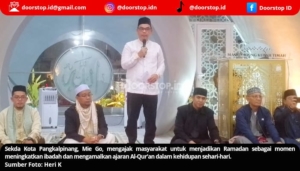 Nuzulul Qur‘an di Masjid Kubah Timah, Mie Go Ajak Jemaah Amalkan Al-Qur‘an di Kehidupan Sehari-hari