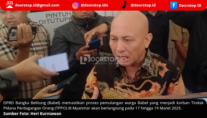 DPRD Babel Pastikan Pemulangan Korban TPPO di Myanmar Mulai 17 Maret 2025