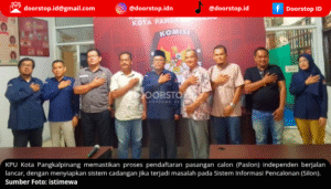 Pastikan Proses Pendaftaran Paslon Independen Berjalan Lancar, KPU Pangkalpinang Siapkan Sistem Cadangan