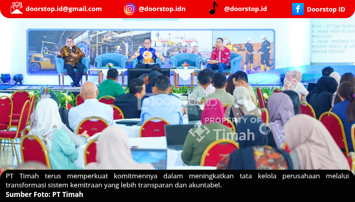 Didampingi Kejagung RI, PT Timah Terapkan Tata Kelola Kemitraan Tambang yang Baru