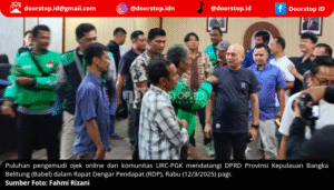 Driver Ojek Online Babel Desak DPRD Hapus Aplikasi Beta yang Dianggap Merugikan