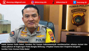 Kapolri Lakukan Rotasi dan Mutasi Jabatan di Polda Babel