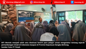 MTI Mentok Kerap Diserbu Pelajar, Jadi Wadah Edukasi Jejak Sejarah Pertimahan