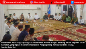Safari Ramadan: Pj Wali Kota Pangkalpinang dan Pj Gubernur Perkuat Silaturahmi serta Berbagi Santunan