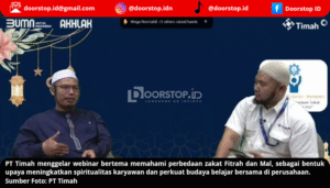 PT Timah Gelar Webinar Perbedaan Zakat Fitrah dan Mal bagi Karyawan