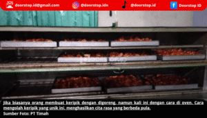 Cerita Sukses Keripik Singkong Oven Disti, Tembus Retail Modern Berkat Dukungan PT Timah