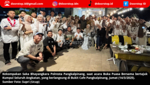 Pererat Silaturahmi, Saka Bhayangkara Polresta Pangkalpinang Gelar Buka Puasa Bersama