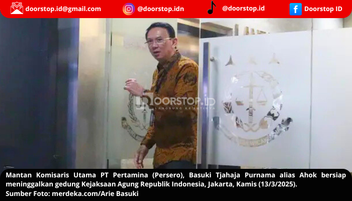 Diperiksa 10 Jam oleh Kejagung, Ahok Soroti Lemahnya Pengawasan di Pertamina