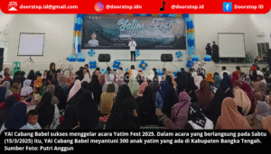 Yatim Fest 2025 Sukses Digelar, YAI Cabang Babel Santuni 300 Anak Yatim di Bangka Tengah