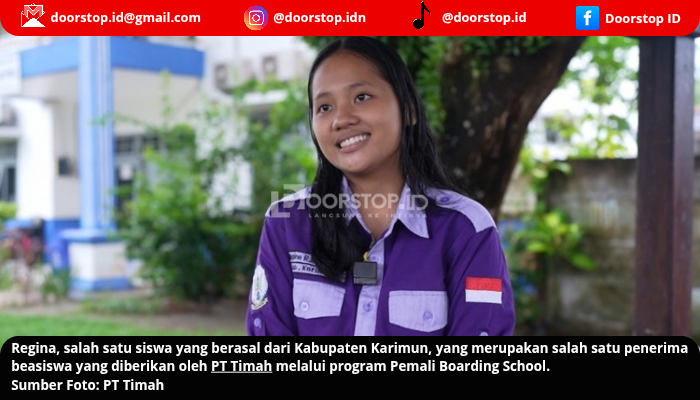 Kisah Haru Regina Harus Merantau Demi Raih Masa Depan bersama Program Kelas Beasiswa PT Timah