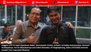 Ekonomi Kepulauan Babel Terpuruk, Darmansyah Husein Prihatin: Minta Pemerintah Pusat Lakukan Langkah Konkret