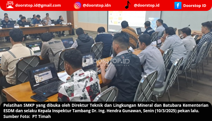 PT Timah Tbk Dorong Mitra Usaha Lakukan Audit SMKP Secara Mandiri