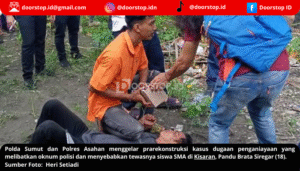 Polisi Diduga Aniaya Siswa SMA di Kisaran hingga Tewas, Polda Sumut Gelar Prarekonstruksi