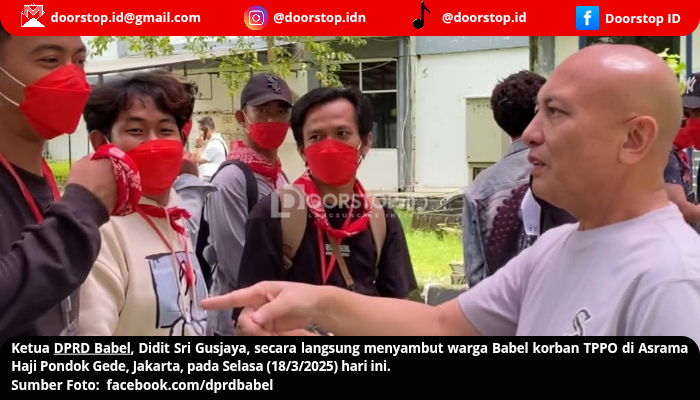 Didit Sri Gusjaya Sambut Kepulangan Korban TPPO dari Myanmar, Pastikan Segera Dipulangkan ke Babel