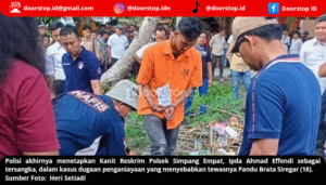 Ipda Ahmad Efendi Resmi Jadi Tersangka dalam Kasus Kematian Siswa SMA di Kisaran
