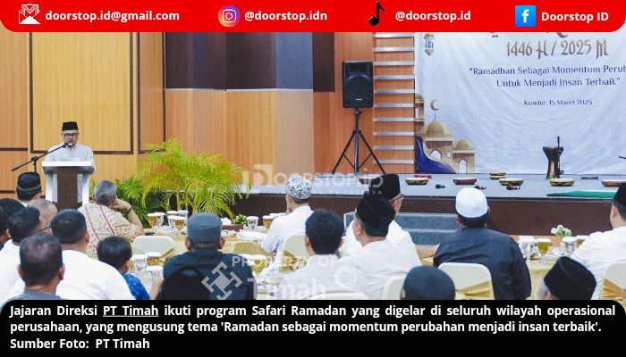 Pesan Direksi PT Timah untuk Tingkatkan Integritas Karyawan di Bulan Ramadan