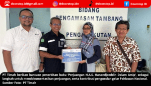 PT Timah Beri Bantuan Cetak 500 Buku Perjuangan H.A.S. Hanandjoeddin, Usulan Kembali Gelar Pahlawan Nasional