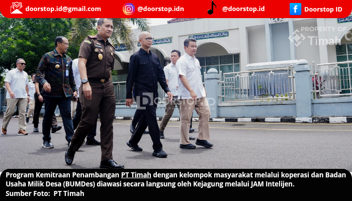 Kejagung RI Dampingi Kerja Sama Kemitraan Tambang PT Timah Dengan BUMDes dan Koperasi