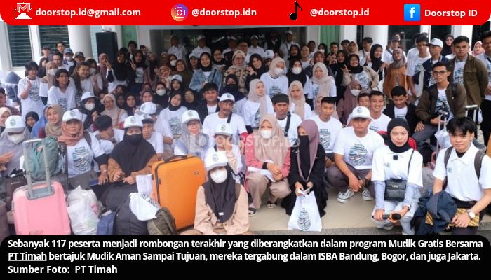 PT Timah Lepas Rombongan Terakhir Mudik Gratis 2025: Mahasiswa Bangka Antusias Pulang Kampung