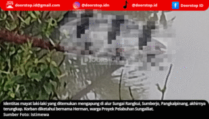 Mayat yang Ditemukan di Sungai Rangkui Diketahui Bernama Herman, Polisi Selidiki Penyebab Kematian