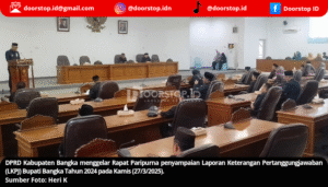 DPRD Bangka Gelar Penyampaian LKPJ Bupati 2024: Pendapatan Tak Capai Target, tapi APBD Tak Defisit