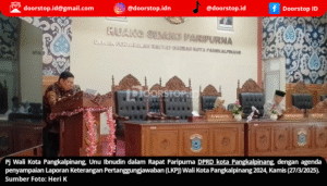 Unu Ibnudin Sampaikan LKPJ Wali Kota Tahun 2024, Soroti Capaian dan Tantangan Pemkot Pangkalpinang