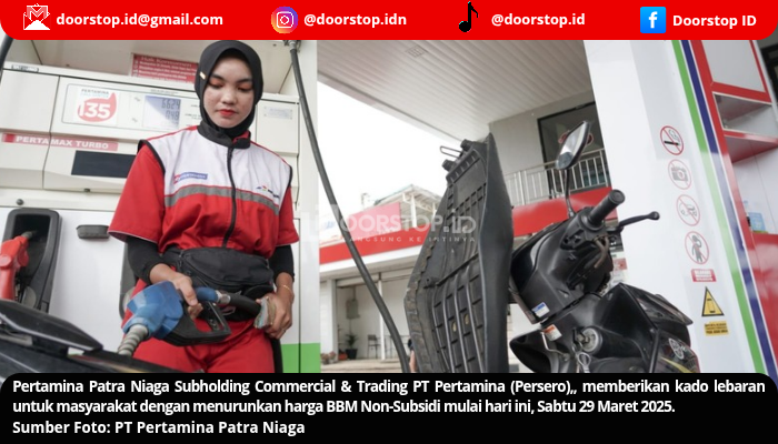 Kado Lebaran Pertamina: Harga BBM Non-Subsidi Mulai Turun Hari ini