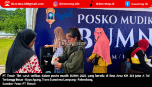 Kolaborasi PT Timah dengan PT Bukit Asam dan Hutama Karya Sediakan Posko Bagi Pemudik di Trans Sumatera Lampung-Palembang 