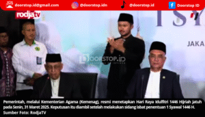 Pemerintah Tetapkan Idulfitri 1446 H Jatuh pada 31 Maret 2025