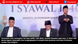 Lebaran Serentak 2025, Menag: Simbol Persatuan Umat Islam di Indonesia