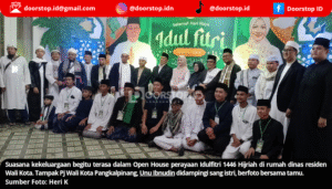 Unu Ibnudin Terkesan dengan Suasana Idulfitri yang Kental di Pangkalpinang
