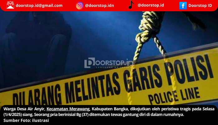 Pemain Kuda Lumping di Desa Air Anyir Tewas Gantung Diri, Motif Belum Diketahui