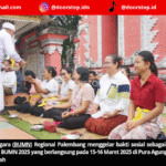 Dharma Santi BUMN 2025 Regional Palembang: Sinergi Sosial dan Kepedulian Lingkungan