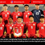 Timnas Indonesia U-17 Turunkan Formasi Terbaik Demi Taklukkan Korea Selatan di Laga Perdana Piala Asia U-17 2025