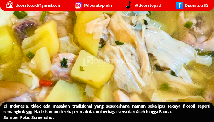 Semangkuk Sop, Sejuta Manfaat: Dari Dapur Tradisional ke Meja Keluarga Indonesia