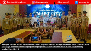 18 Praja IPDN Magang di Pangkalpinang, Subekti: Terapkan Ilmu, Tambah Pengalaman dan Wawasan!