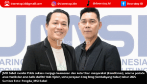 JMSI Babel Apresiasi Polda, Sukses Amankan Arus Mudik dan Ceng Beng 2025