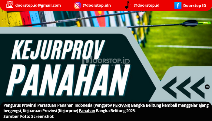 Semarak Kejurprov Panahan Bangka Belitung 2025: Ajang Unjuk Ketangkasan Para Pemanah Muda