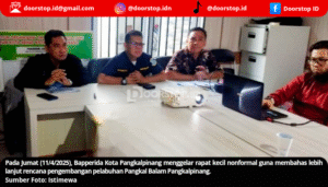 Rencana Pengembangan Pelabuhan Pangkal Balam Masuk Dokumen Perencanaan Daerah, Bapperida dan Dishub Siap Bersinergi