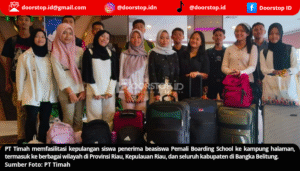 Rival Alabrasi, Siswa Berprestasi Penerima Beasiswa PT Timah: ”Mudik Ini Bikin Saya Semangat Kembali Belajar dan Ukir Prestasi”