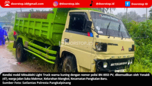 Kecelakaan Tragis di Pangkalan Baru, Honda Beat Vs Truk, 1 Orang Tewas