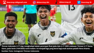 Perempat Final Piala Asia U-17: Laga Berat Garuda Muda Hadapi Korea Utara