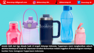 Setelah 33 Tahun, Tupperware Resmi Tutup di Indonesia