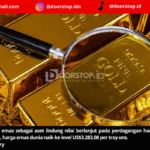 Harga Emas Kembali Meroket, Ketegangan Tarif AS Dorong Permintaan Safe Haven