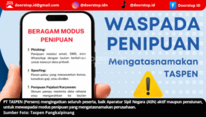 TASPEN Imbau ASN dan Pensiunan Waspada Modus Penipuan Berkedok Pembaruan Data Lewat WhatsApp