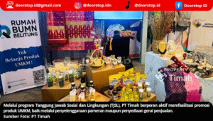 Inisiatif PT Timah: Tingkatkan Daya Saing UMKM Lewat Berbagai Pameran