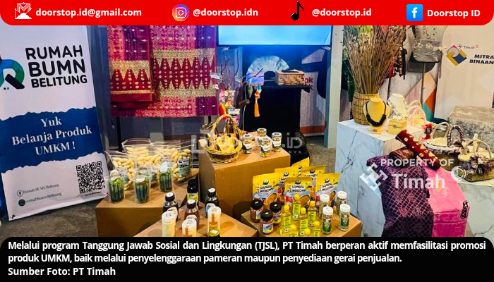 Inisiatif PT Timah: Tingkatkan Daya Saing UMKM Lewat Berbagai Pameran
