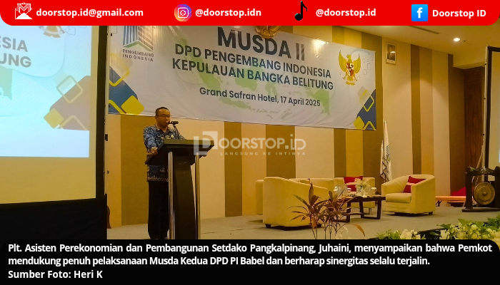 DPD Pengembang Indonesia Babel Gelar Musda II, Soroti Sinergi Pembangunan dan Isu Lingkungan